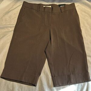 NWT Avenue Refined Twill Bermuda Shorts Sz 14